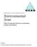 Environmental, Scan,