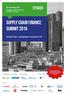 Supply Chain Finance Summit 2016
