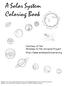 A Solar System Coloring Book