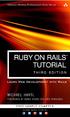 Praise for Michael Hartl s Books and Videos on Ruby on Rails