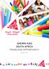 SHERPA KIDS SOUTH AFRICA FRANCHISE OPPORTUNITY