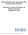 Oregon Health Care Innovation Plan Oregon Health Authority. Submitted to Centers for Medicare & Medicaid Innovation September 21, 2012