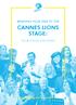 BRINGING YOUR IDEA TO THE CANNES LIONS STAGE: YOUR STEP-BY-STEP GUIDE