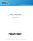 What s New Guide. PacketTrap IT 6.0. 1.800.424.9411 www.scriptlogic.com