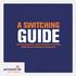A SWITCHING GUIDE. for non-personal current accounts including SME (Small & Medium Enterprise)