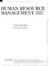 HUMAN RESOURCE MANAGEMENT ELFTH