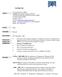 Curriculum Vitae. Address. Gender. Male. Nationality. Kenyan. Date of birth 20 th. December, 1969. Summary of progress and qualifications