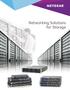 Networking Solutions for Storage