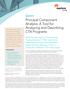 Principal Component Analysis: A Tool for Analyzing and Describing CTA Programs