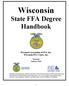 Wisconsin State FFA Degree Handbook