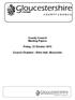 County Council Meeting Papers. Friday, 23 October 2015. Council Chamber - Shire Hall, Gloucester