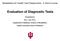 Evaluation of Diagnostic Tests