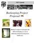 Beekeeping Project Proposal