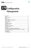19 Configuration Management