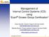 Management of Internal Control Systems (ICS) using Ecert Grower Group Certification