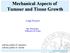 Mechanical Aspects of Tumour and Tissue Growth