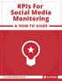 Social Media Monitoring - A Glossary of Terms