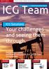 ICG Team. ICG Solutions: Your challenges and seeing them through. software solutions for oil & Gas companies