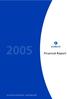 Financial Report. Zurich Financial Services Group Annual Report 2005