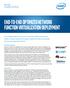 END-TO-END OPTIMIZED NETWORK FUNCTION VIRTUALIZATION DEPLOYMENT