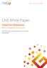 Securing business data. CNS White Paper. Cloud for Enterprise. Effective Management of Data Security