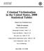 Criminal Victimization in the United States, 2008 Statistical Tables
