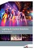 Lighting & Control Solutions. for Performance