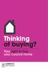 Thinking of buying? Your right to buy your council home