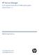 HP Service Manager. Mobile Applications. For the Supported Windows and UNIX operating systems Software Version: 1.0. Document Release Date: July 2011