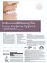 Professional Whitening: The Role of the Dental Hygienist