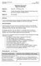 Manchester City Council Report for Resolution. Treasury Management Strategy Statement & Borrowing Limits and Annual Investment Strategy 2015/16