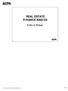 REAL ESTATE FINANCE BASICS