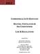 COMMONWEALTH OF KENTUCKY HEATING, VENTILATION & AIR CONDITIONING LAW & REGULATIONS ISSUED BY THE DEPARTMENT OF HOUSINGS, BUILDING AND CONSTRUCTION