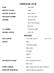 CURRICULUM VITAE. ADDRESS : 26 Boyle Park. Pierre Van Ryneveld. Centurion EDUCATION. HIGH SCHOOL : HTS John Vorster 1993 1997.