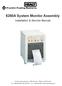 6280A System Monitor Assembly