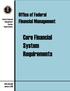 Federal Financial Management System Requirements