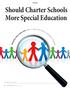 Should Charter Schools More Special Education