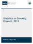 Statistics on Smoking: England, 2013