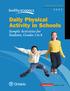 RESOURCE GUIDE. Daily Physical Activity in Schools Sample Activities for Students, Grades 1 to 8