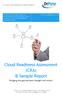 Cloud Readiness Assessment (CRA) & Sample Report