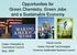 Opportunities for Green Chemistry, Green Jobs and a Sustainable Economy