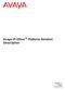 Avaya IP Office Platform Solution Description