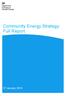 Community Energy Strategy: Full Report