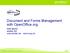 Document and Forms Management with OpenOffice.org