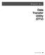 Data Transfer Utility (DTU)