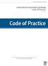 Code of Practice. Queensland responsible gambling Code of Practice. Section I V4.1 2015