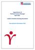 Appointment of Technical Services Manager April 2014. Leeds & Yorkshire Housing Association. Recruitment Information Pack