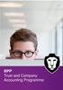 BPP Trust and Company Accounting Programme