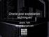 Oracle post exploitation techniques. László Tóth donctl@gmail.com