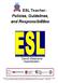 ESL Teacher: Policies, Guidelines, and Responsibilities
